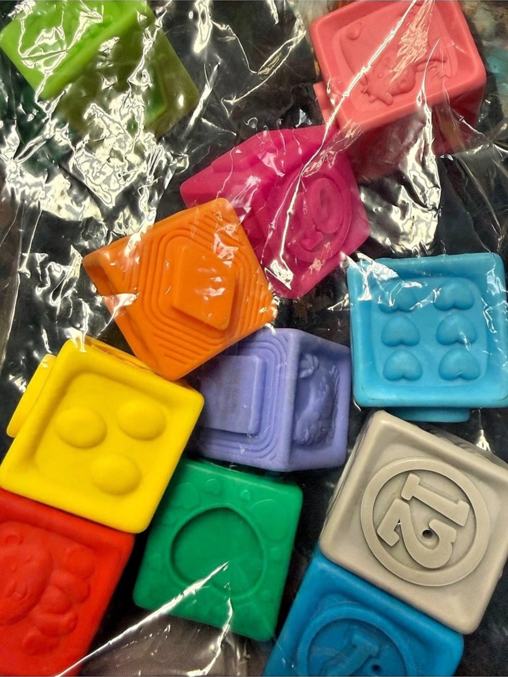 Infantino Super Soft 1st Building Blocks Multicolor